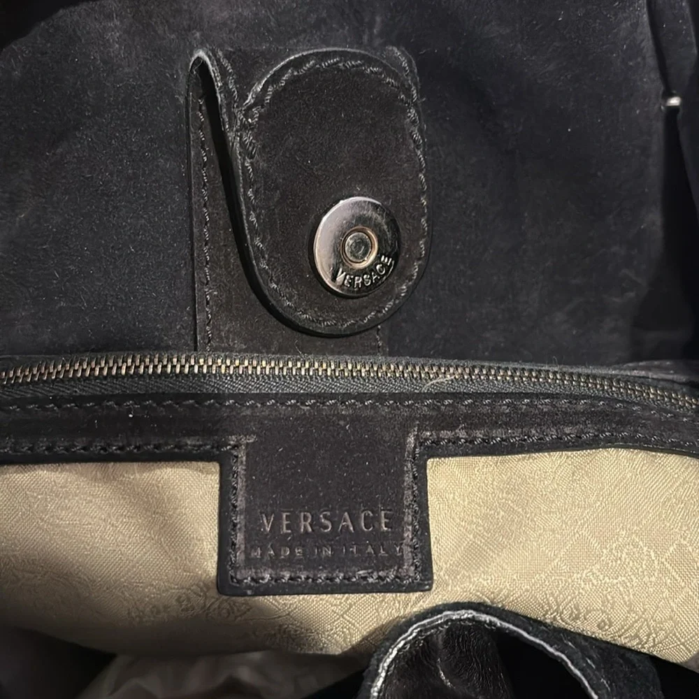 Genuine Versace Leather Handbag - Picture 12 of 12